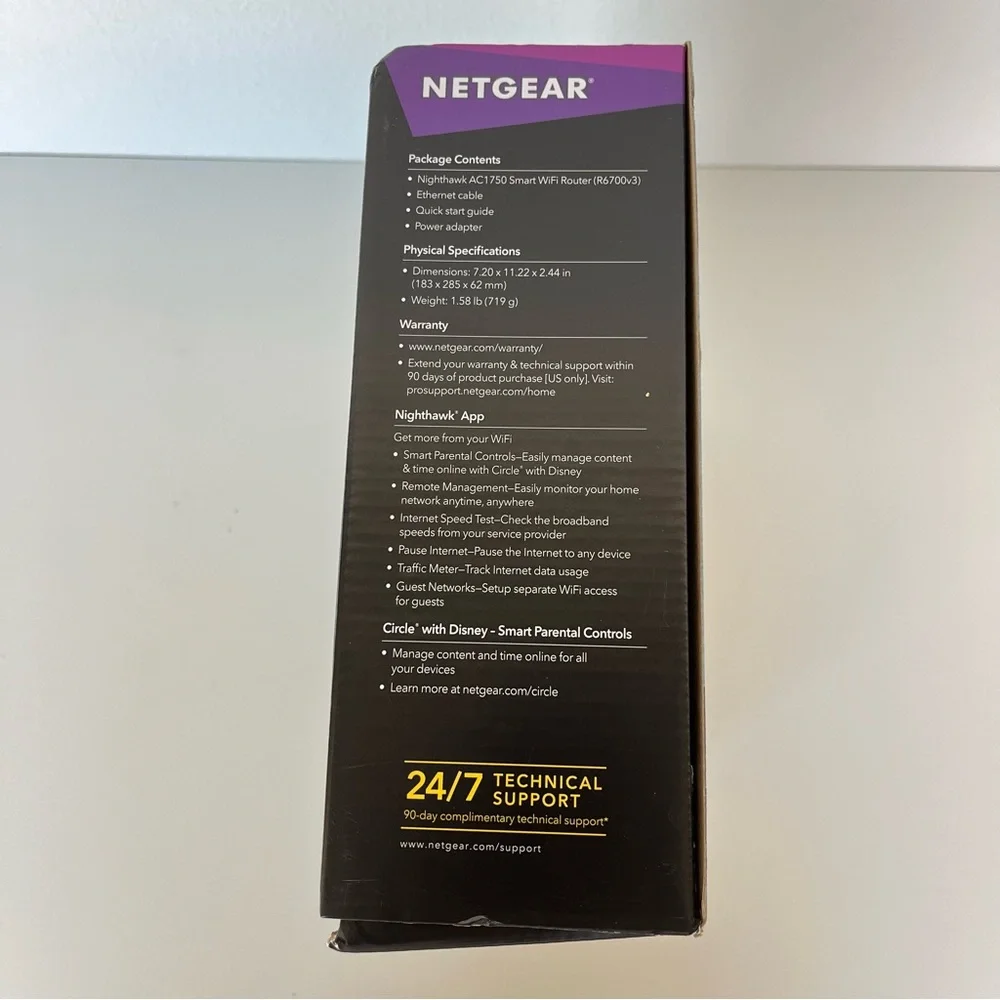 NETGEAR Nighthawk AC1750 Smart WiFi Router - Picture 6 of 9